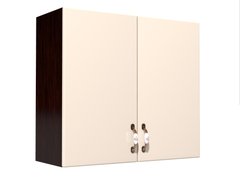 Corp superior 80. cu 2 usi Zebra MDF vanilie simplu